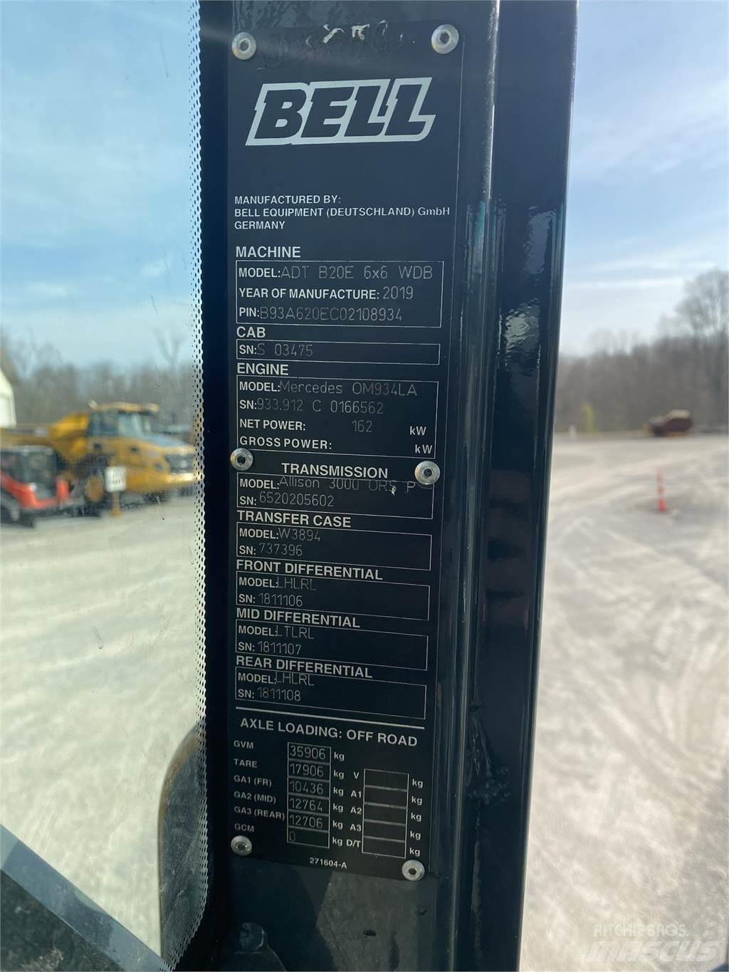 Bell B20E Artikulētie pašizgāzēji