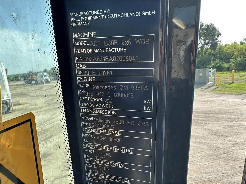Bell B30E Artikulētie pašizgāzēji