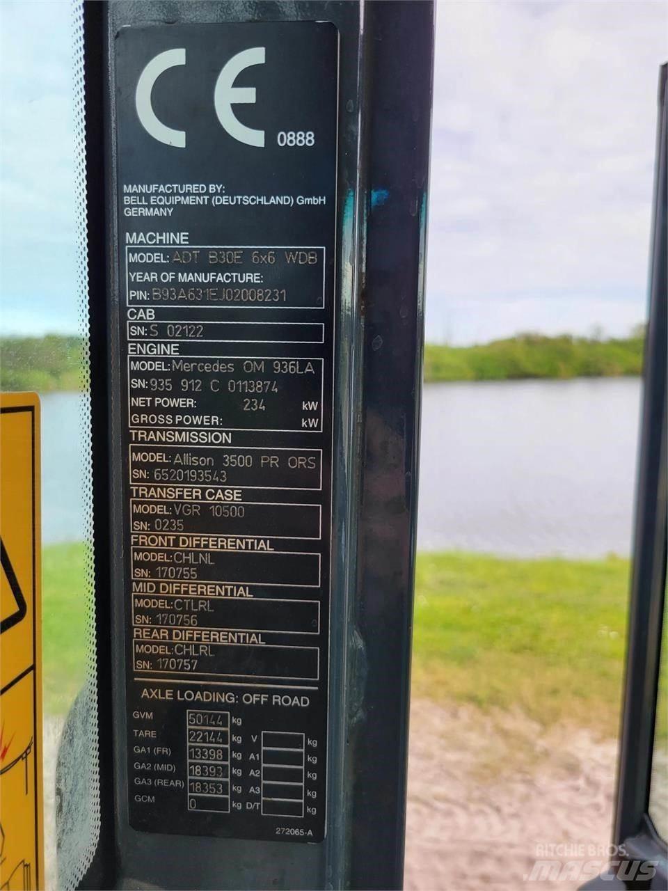 Bell B30E Artikulētie pašizgāzēji