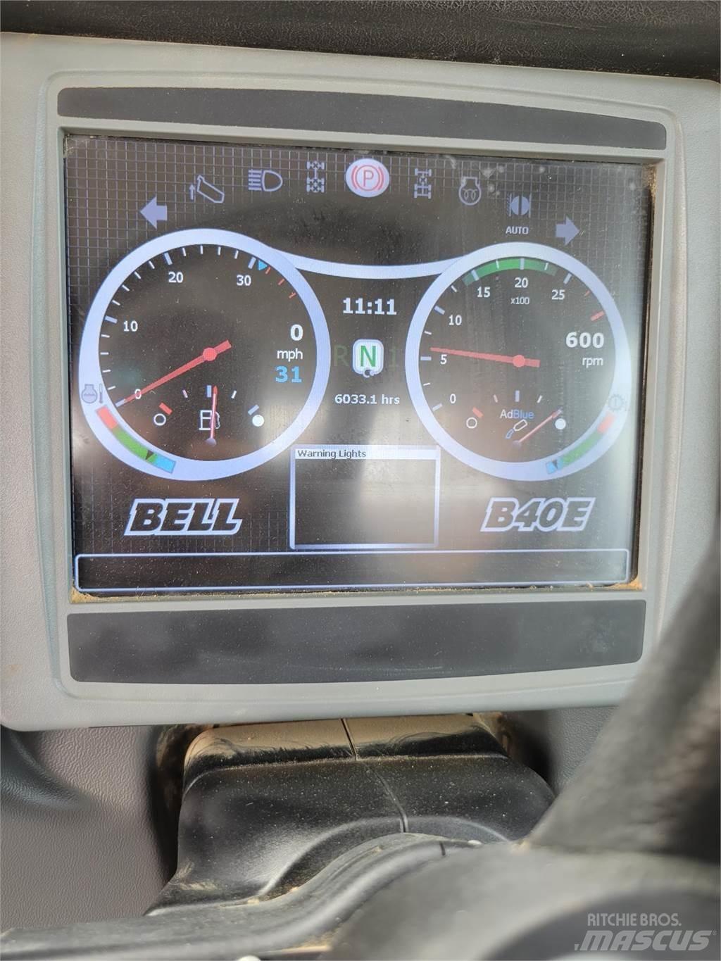 Bell B40E Artikulētie pašizgāzēji