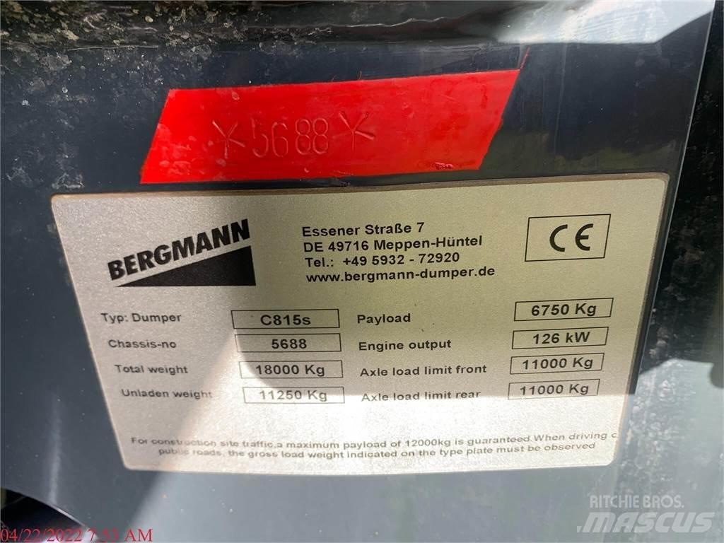 Bergmann C815S Ūdens mašīnas