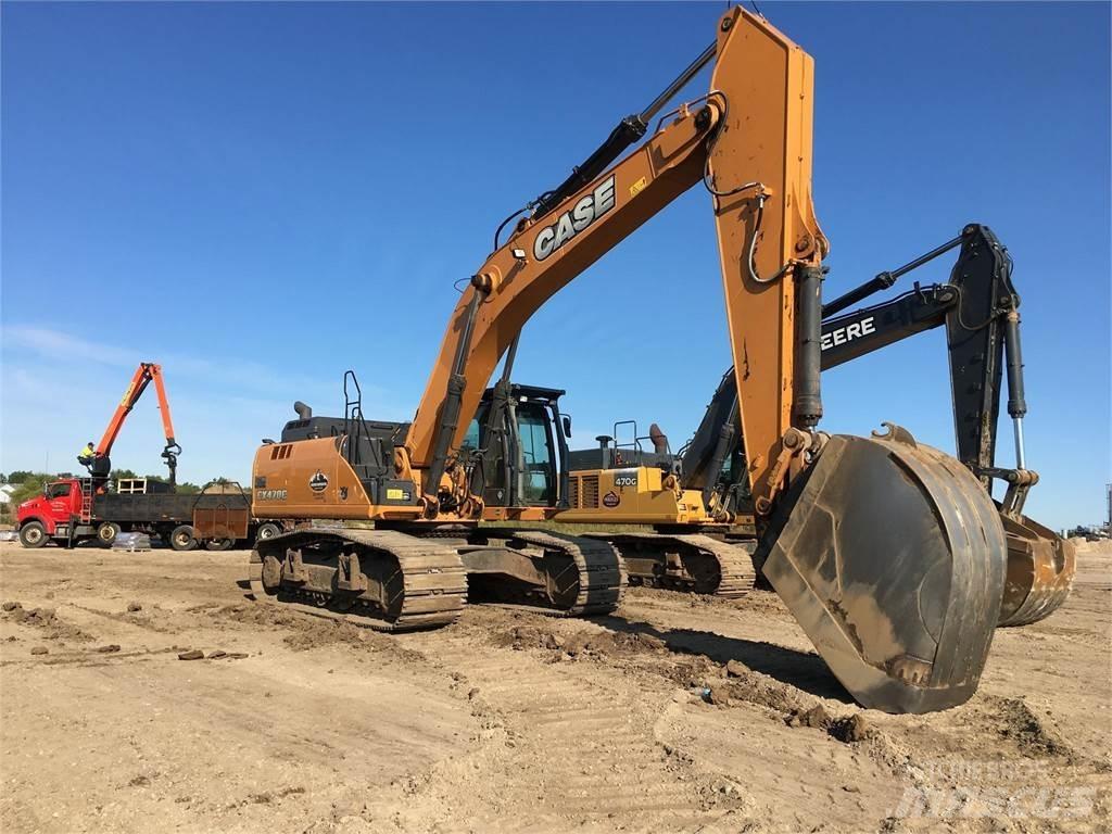 CASE CX470C Kāpurķēžu ekskavatori
