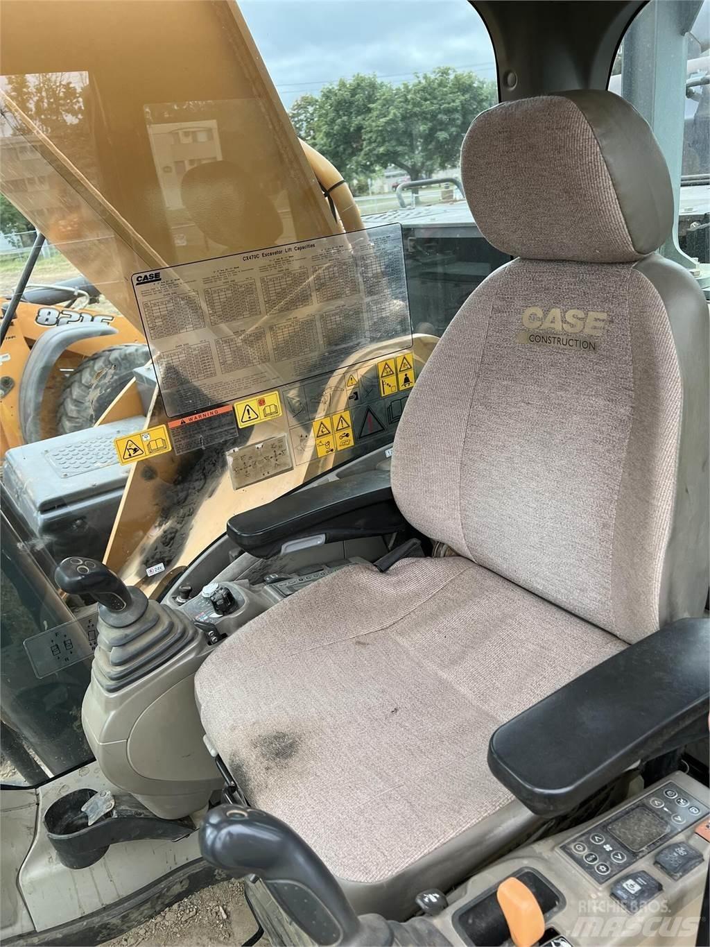 CASE CX470C Kāpurķēžu ekskavatori