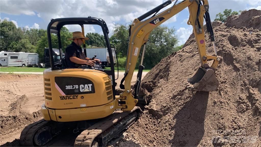 CAT 302.7D CR Mini ekskavatori < 7 t