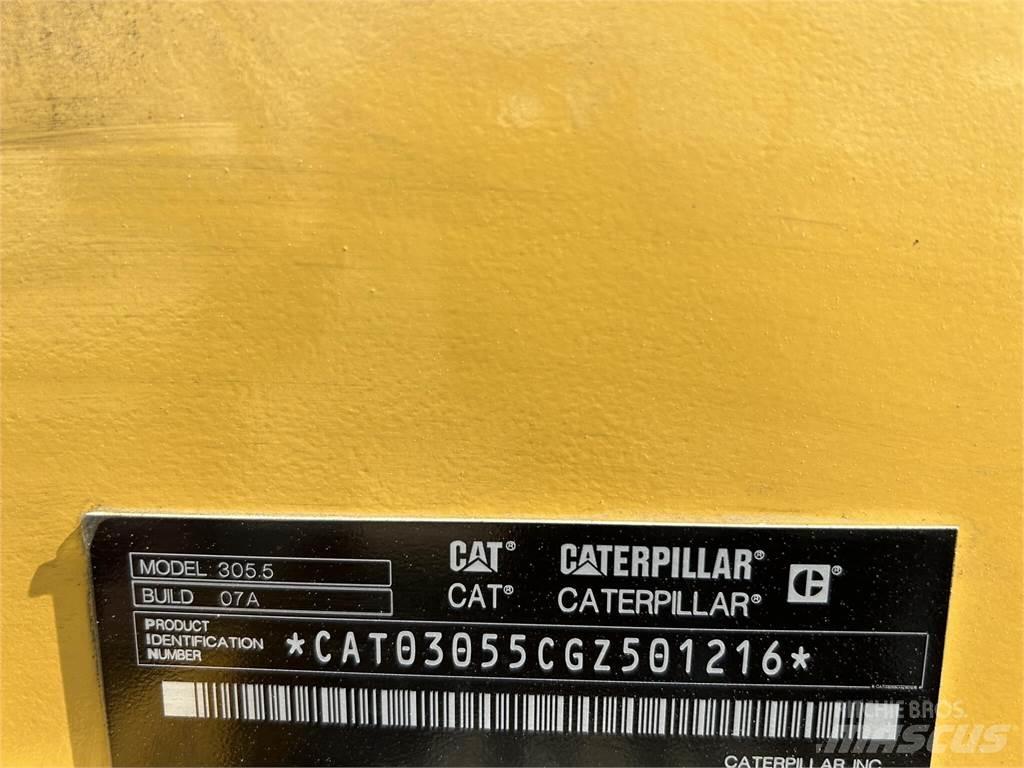 CAT 305.5 Mini ekskavatori < 7 t