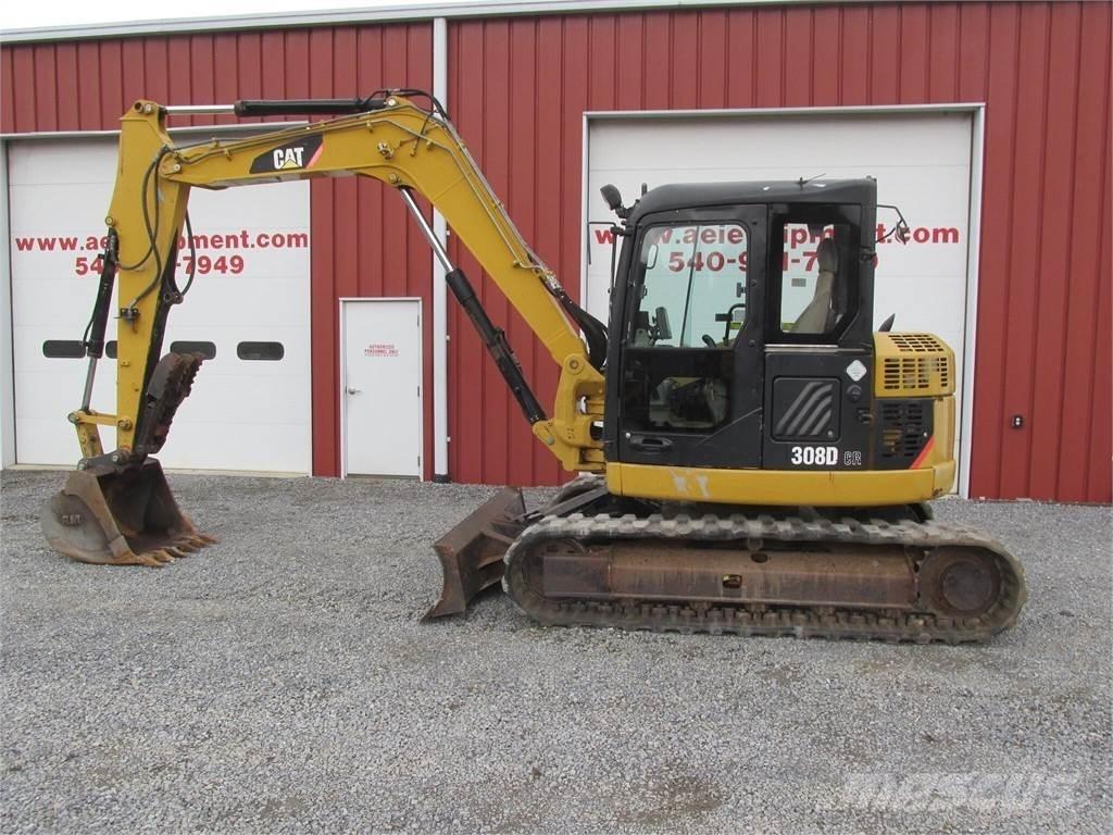 CAT 308D CR Kāpurķēžu ekskavatori
