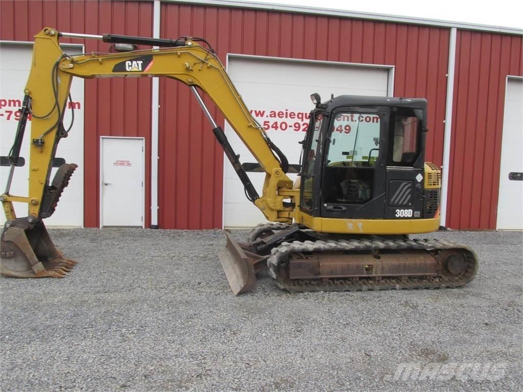 CAT 308D CR Kāpurķēžu ekskavatori