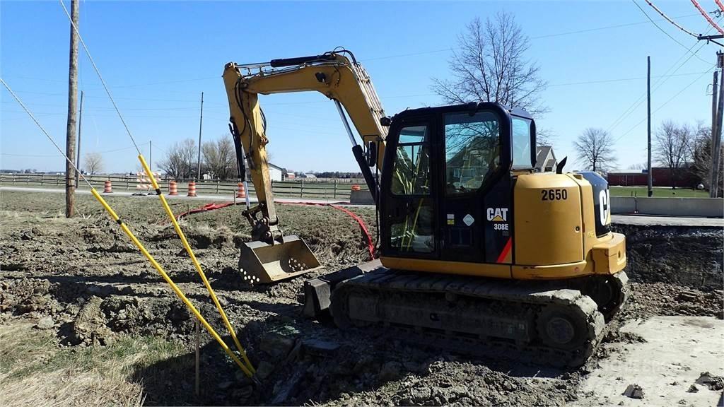 CAT 308E CR Kāpurķēžu ekskavatori