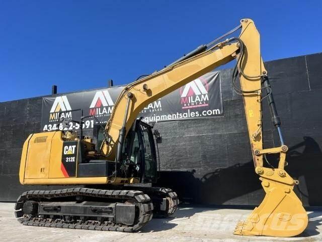 CAT 312E Kāpurķēžu ekskavatori