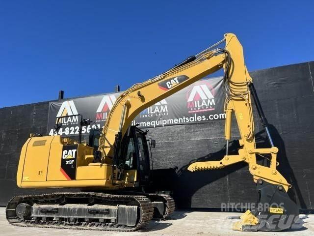 CAT 313FL Kāpurķēžu ekskavatori