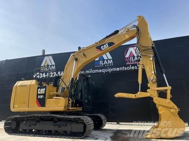 CAT 313FL Kāpurķēžu ekskavatori