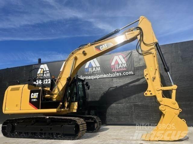 CAT 316EL Kāpurķēžu ekskavatori