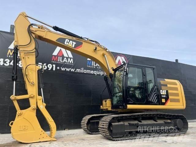 CAT 316FL Kāpurķēžu ekskavatori