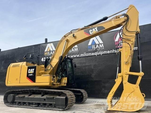 CAT 316FL Kāpurķēžu ekskavatori