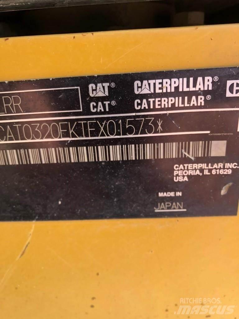 CAT 320ELRR Kāpurķēžu ekskavatori