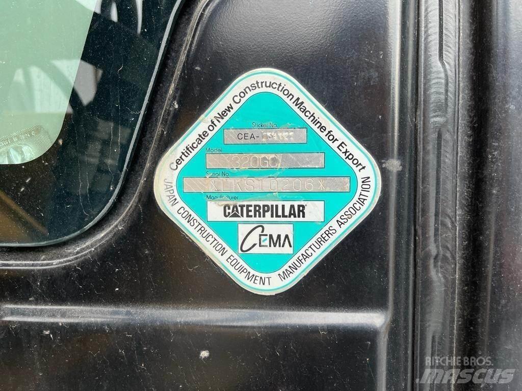 CAT 320GC Kāpurķēžu ekskavatori