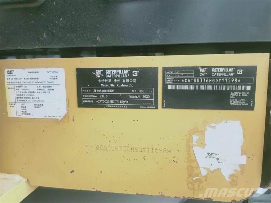 CAT 336 Kāpurķēžu ekskavatori