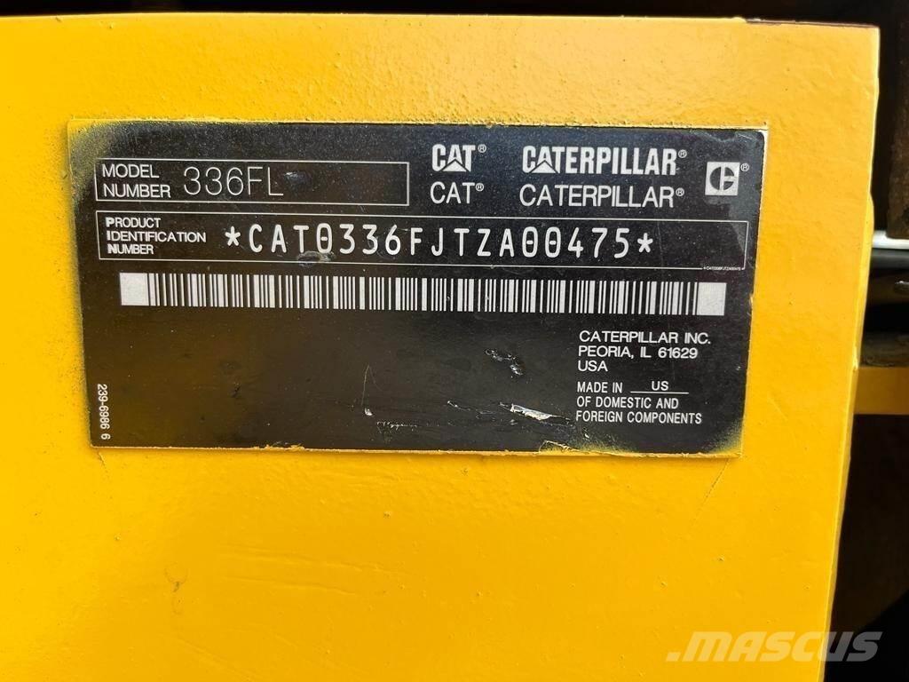 CAT 336FL Kāpurķēžu ekskavatori
