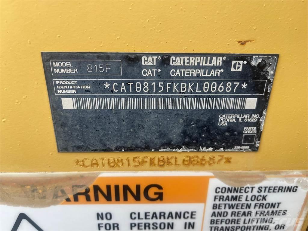 CAT 815F Atkritumu preses