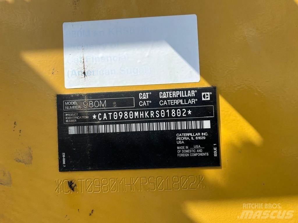 CAT 980M Iekrāvēji uz riteņiem