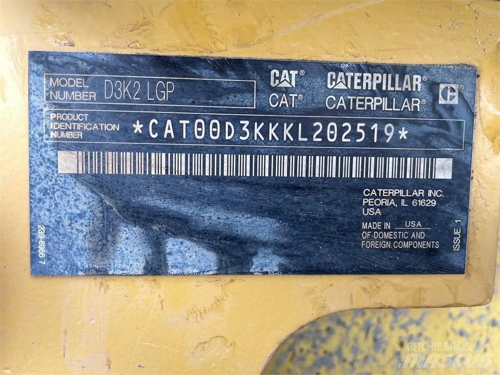 CAT D3K2 LGP Kāpurķēžu buldozeri