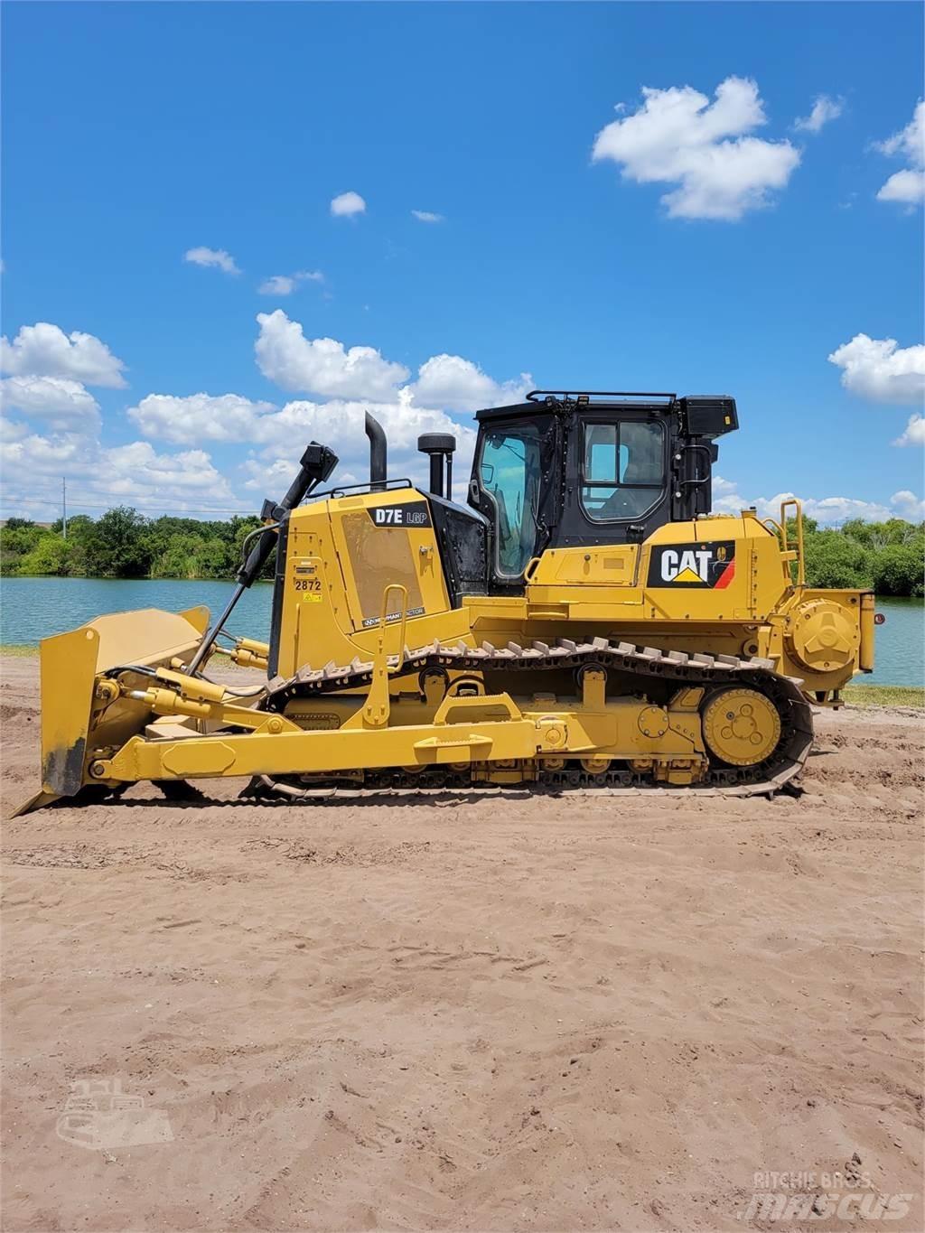 CAT D7E LGP Kāpurķēžu buldozeri