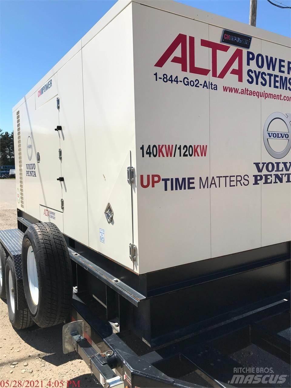  CK POWER 120 KW Citi ģeneratori