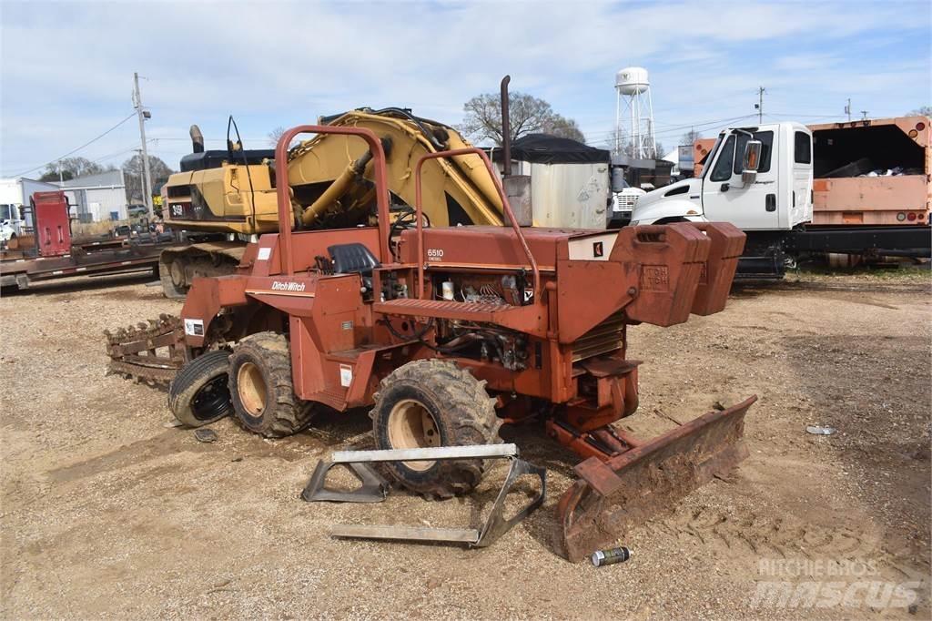 Ditch Witch 6510DD Tranšeju racēji
