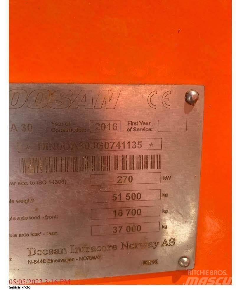 Doosan DA30 Artikulētie pašizgāzēji