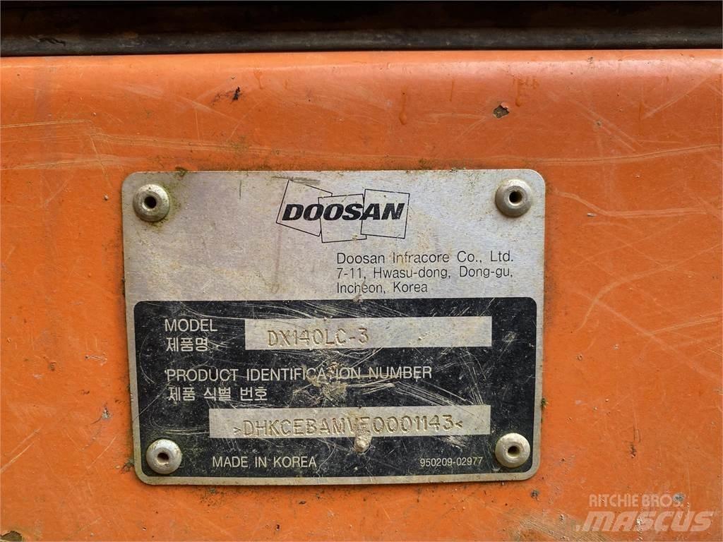 Doosan DX140 LC-3 Kāpurķēžu ekskavatori