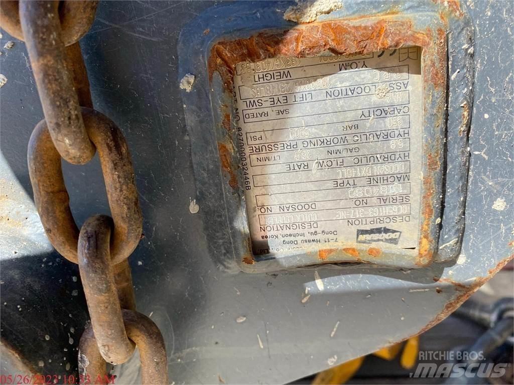 Doosan DX140 LCR-5 Kāpurķēžu ekskavatori