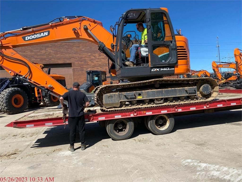 Doosan DX140 LCR-5 Kāpurķēžu ekskavatori