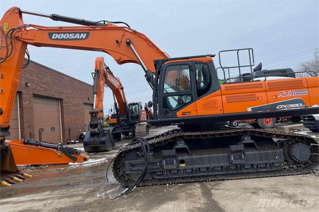 Doosan DX380 LL-5 Kāpurķēžu ekskavatori