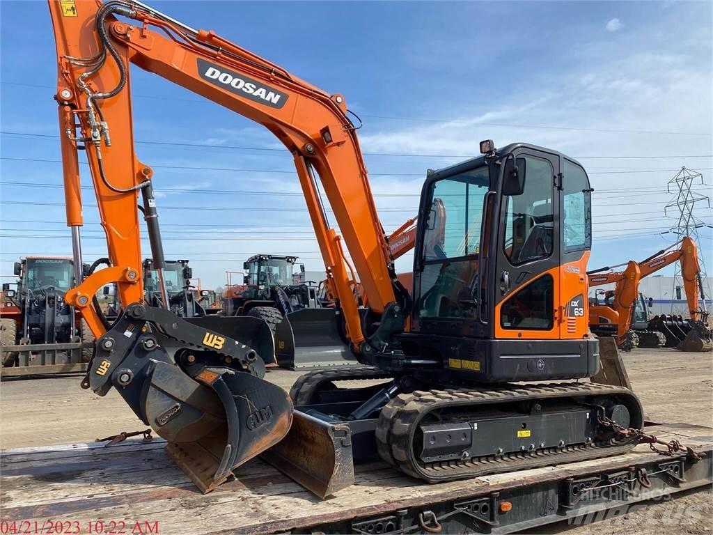 Doosan DX63-3 Kāpurķēžu ekskavatori