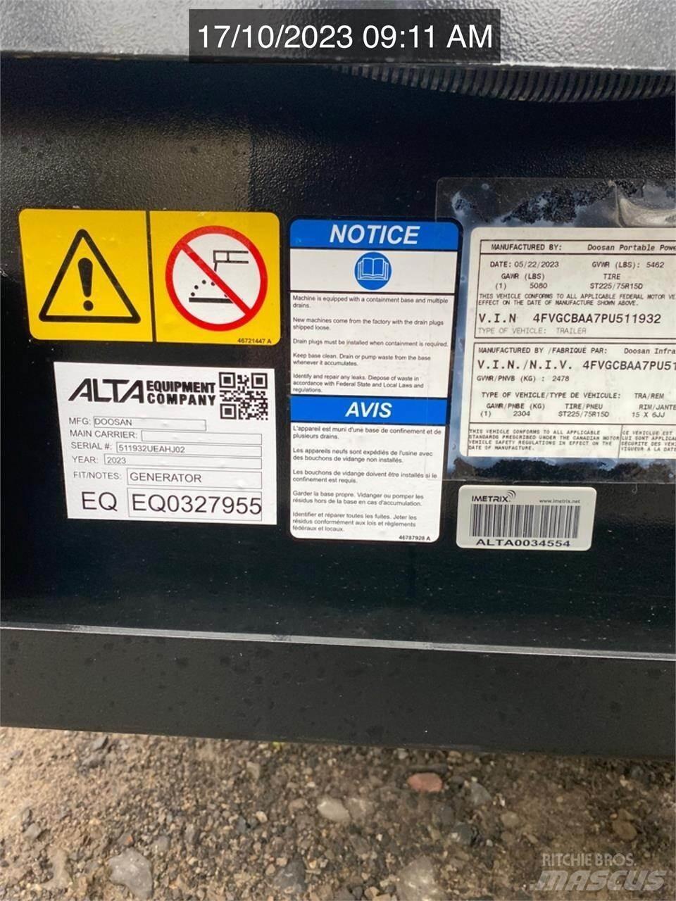 Doosan G25WDO-3A Citi ģeneratori