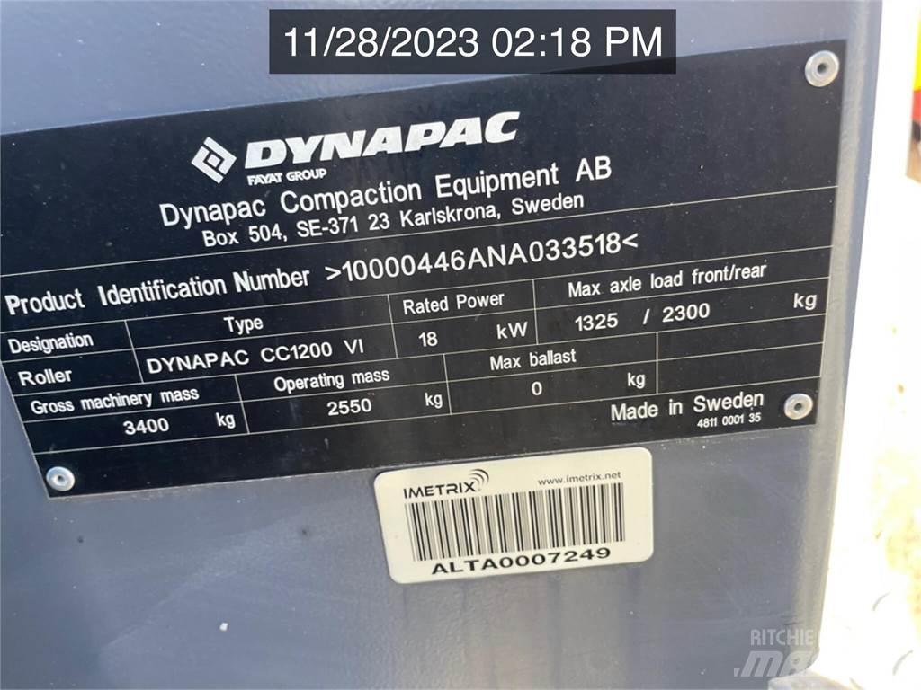 Dynapac CC1200 VI Divvalču grunts veltņi