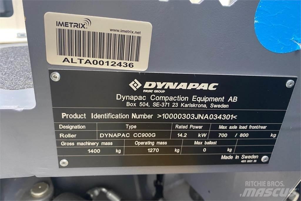 Dynapac CC900G Divvalču grunts veltņi
