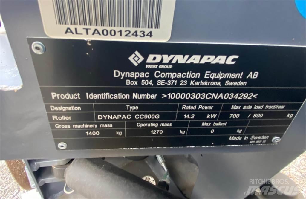 Dynapac CC900G Divvalču grunts veltņi