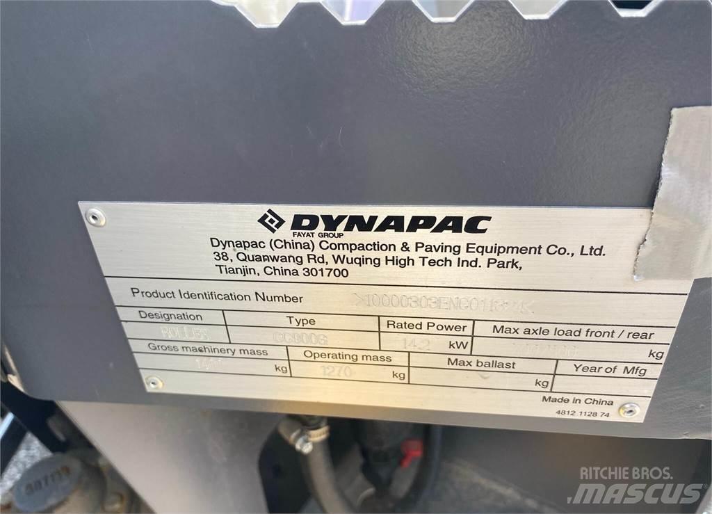 Dynapac CC900G Divvalču grunts veltņi