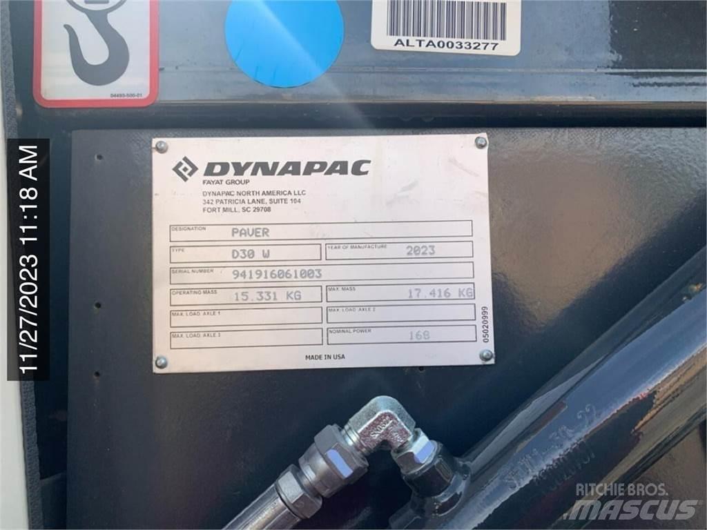 Dynapac D30W Asfalta klājēji