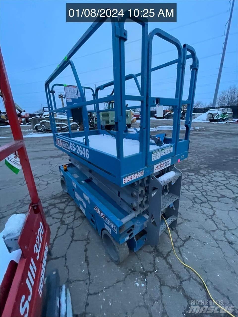 Genie GS2646 Šķerveida pacēlāji