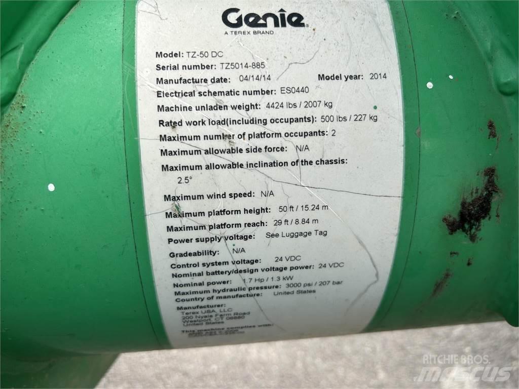 Genie TZ50 Pacēlājplatformas - piekabes