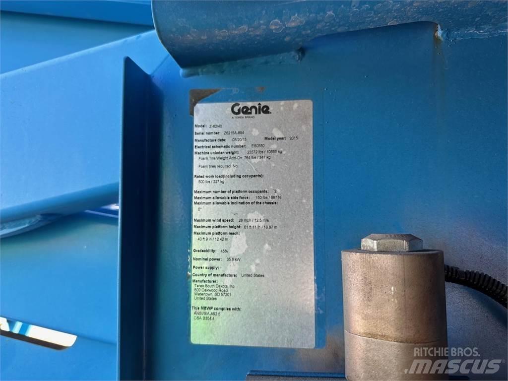 Genie Z62/40 Strēles pacēlāji
