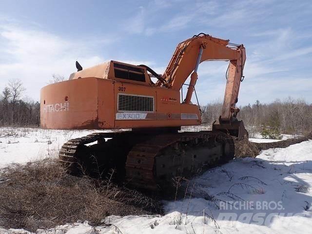 Hitachi EX700 Kāpurķēžu ekskavatori