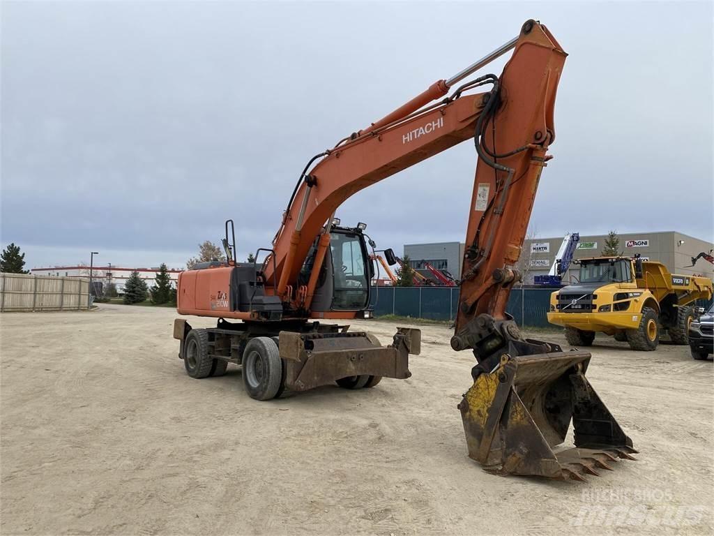 Hitachi ZX210W Ekskavatori uz riteņiem