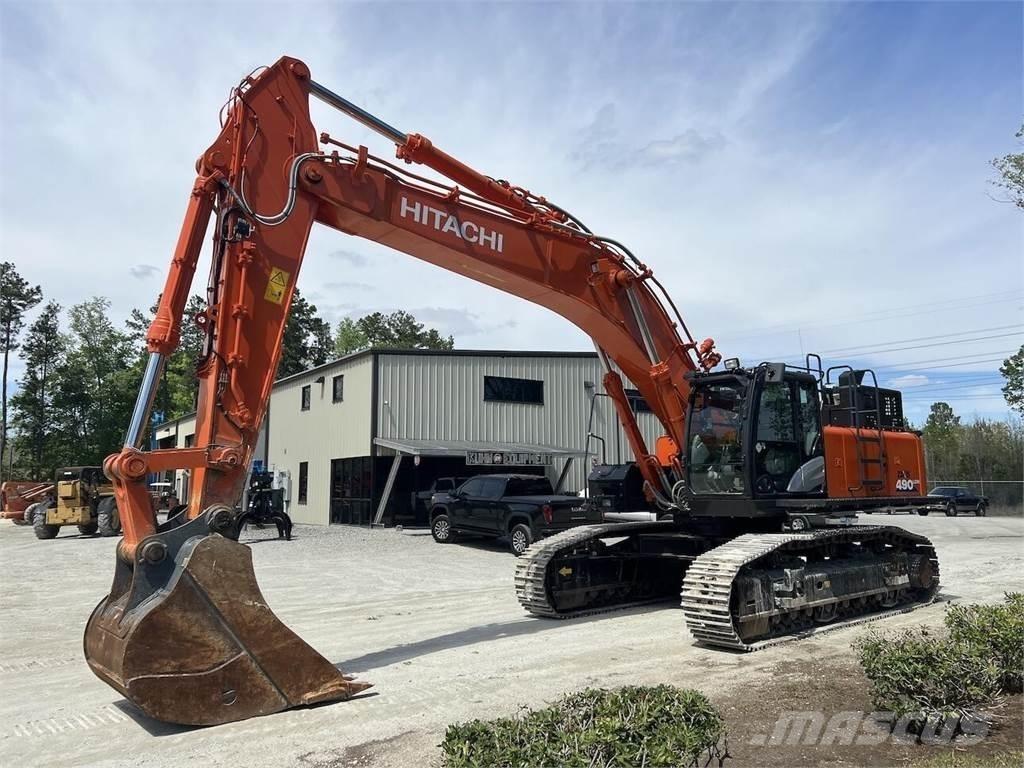 Hitachi ZX490 LCH-6 Kāpurķēžu ekskavatori