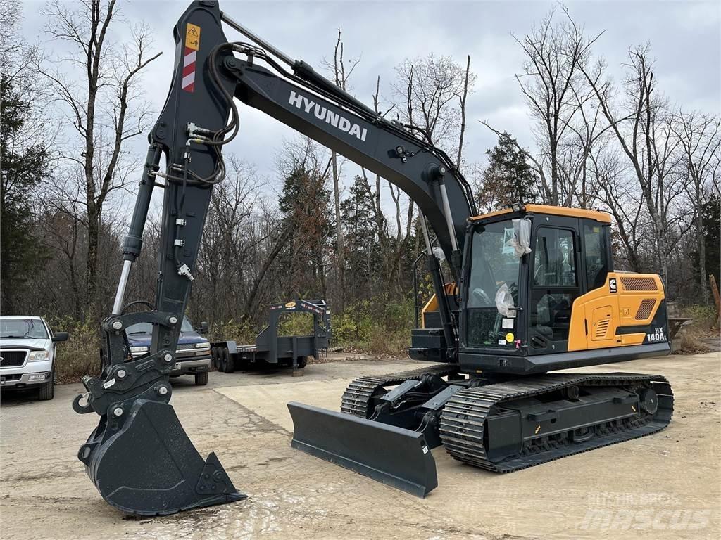 Hyundai HX140AL Kāpurķēžu ekskavatori