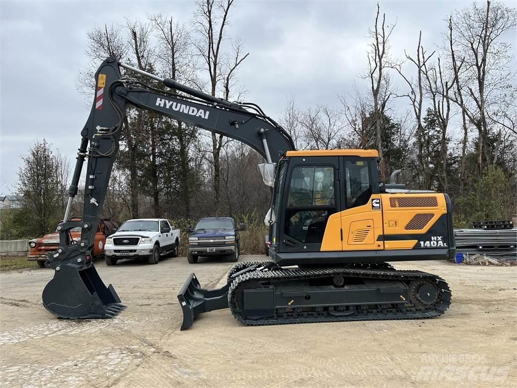 Hyundai HX140AL Kāpurķēžu ekskavatori