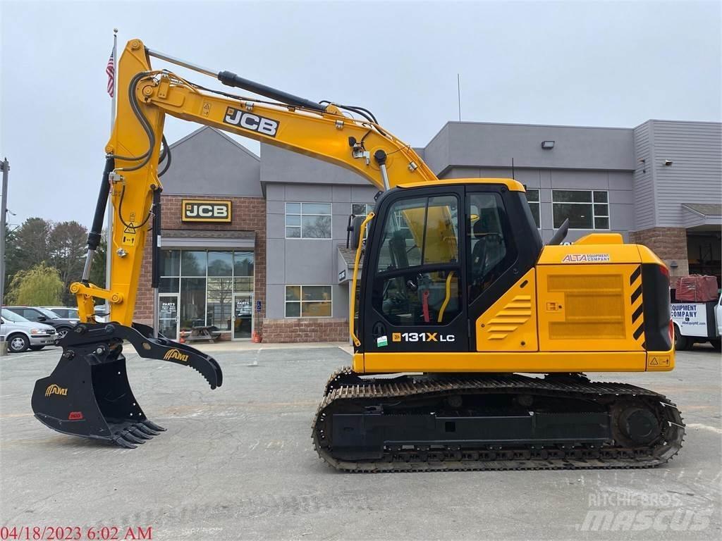 JCB 131X LC Kāpurķēžu ekskavatori