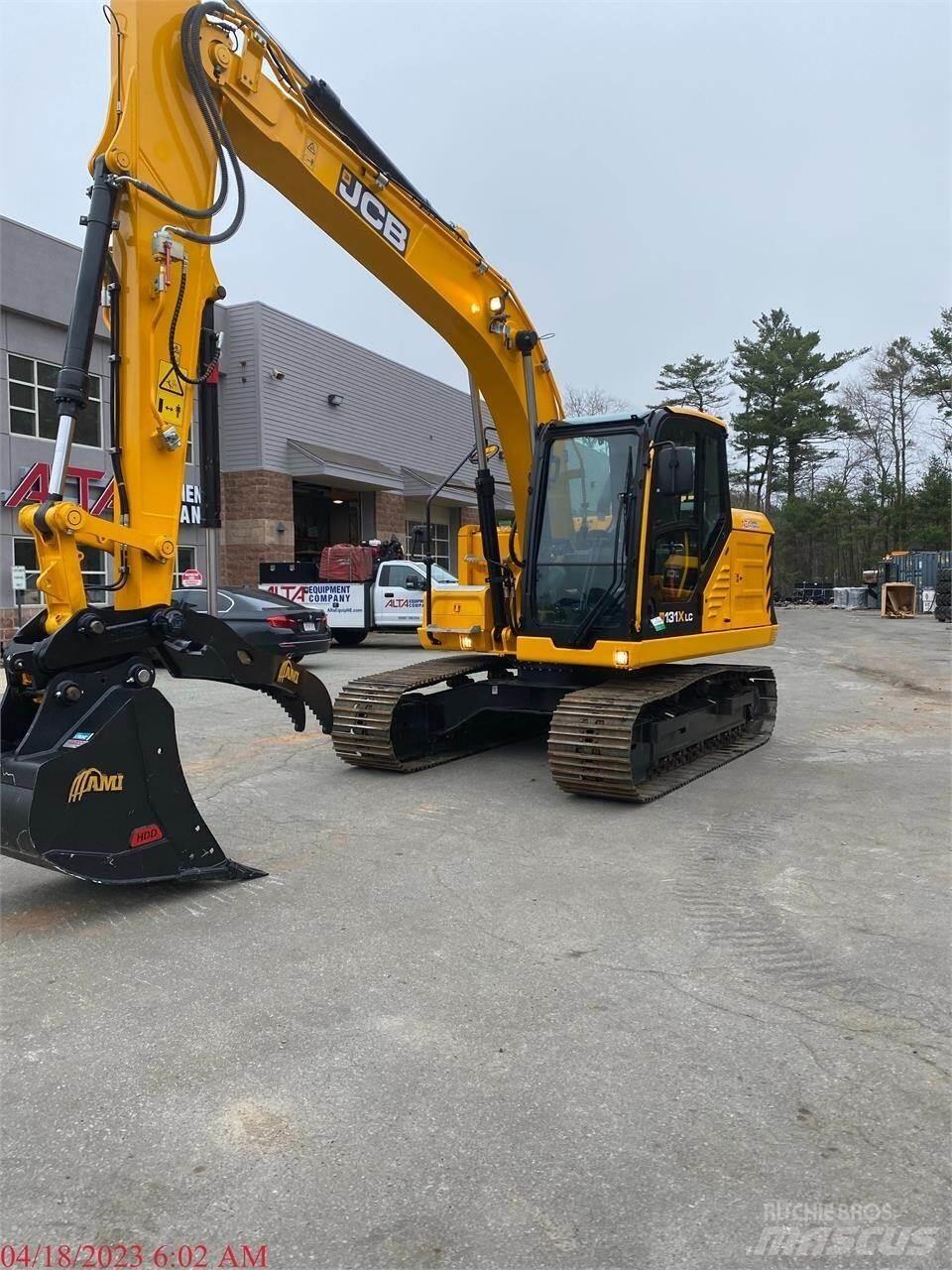 JCB 131X LC Kāpurķēžu ekskavatori